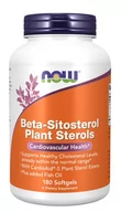 Witaminy i minerały - Now Foods Foods FOODS Beta-Sitosterol Plant Sterols 180 kaps. NW0944 - miniaturka - grafika 1
