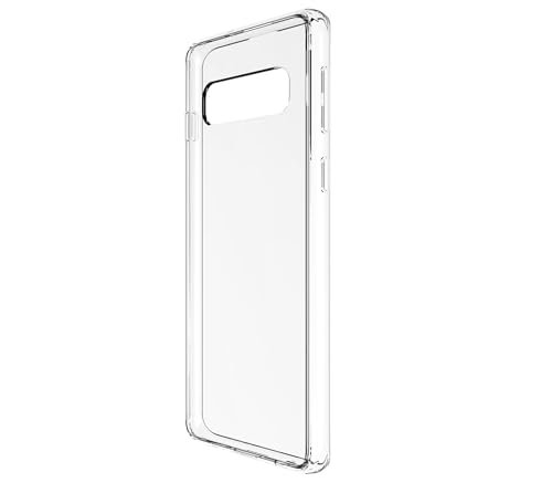 QDOS Hybrydowe etui ochronne do Samsung Galaxy S10, odporne na zarysowania, przezroczyste