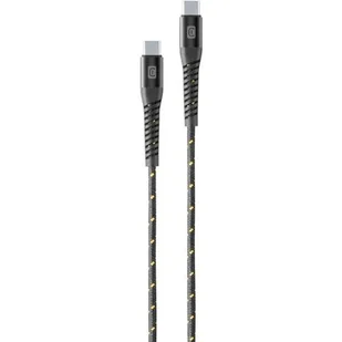 Kabel USB-C - USB-C CELLULARLINE Tetra Force Max 2 m Czarny - Kable USB - miniaturka - grafika 1