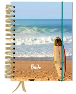 Notesy i bloczki - Bullet journal 180 stron notatnik pamiętnik A5+ kropki gumka - miniaturka - grafika 1