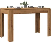 Stoły - vidaXL Stół jadalniany, dąb artisan, 120x60x76 cm - miniaturka - grafika 1