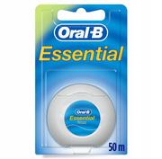 Nici dentystyczne - Oral-B Woskowana nić dentystyczna Mięta (50 m) - Oral-B Essential Floss Woskowana nić dentystyczna Mięta (50 m) - Oral-B Essential Floss - miniaturka - grafika 1