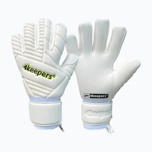Rękawice bramkarskie 4keepers Retro 42 NC biały WYSYŁKA W 24H 30 DNI NA ZWROT - Piłka nożna - miniaturka - grafika 1