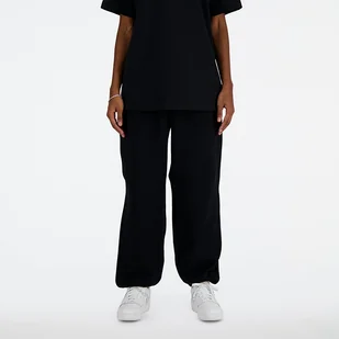 Spodnie damskie New Balance WP41513BK czarne - Spodnie sportowe damskie - miniaturka - grafika 1