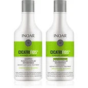 Kosmetyki do stylizacji włosów - Inoar Cicatrifios zestaw po keratynowym prostow. - miniaturka - grafika 1