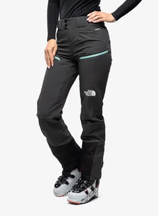 Spodnie skiturowe damskie The North Face Dawn Turn Warm Pant - black/teal - Spodnie narciarskie - miniaturka - grafika 1