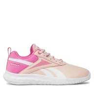 Buty dla dziewczynek - Buty do biegania Reebok Rush Runner 5 Syn IG0529 Różowy - miniaturka - grafika 1