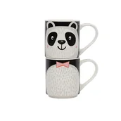 Kubki dla dzieci - Zestaw prezentowy: 2 kubki porcelanowe dla dziecka, 2 x 265 ml - miniaturka - grafika 1