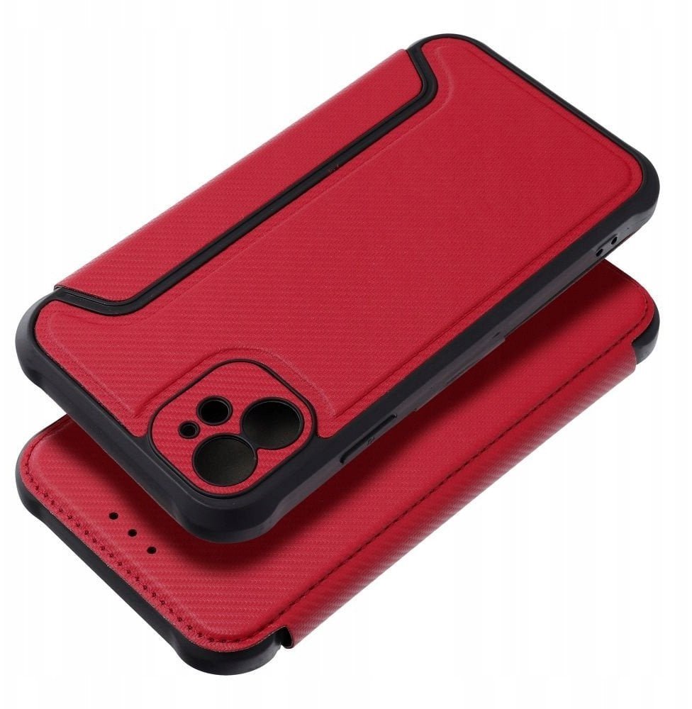 Kabura RAZOR Book do IPHONE 16e SE 4 2025 czerwony