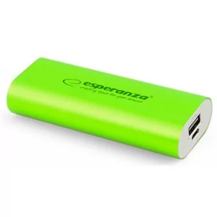 Esperanza Hadron 4400mAh Zielony (EMP105G) - Powerbanki - miniaturka - grafika 1