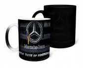 Kubki - KUBEK MAGICZNY Z NADRUKIEM-PREZENT MERC-EDES RÓŻNE WZORY DO WYBORU+IMIĘ - miniaturka - grafika 1