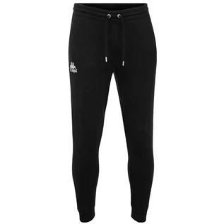 Spodenki męskie - Kappa Zloan Sweat Pants 708277-19-4006, męskie spodnie czarne - grafika 1