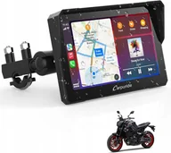 Akcesoria motocyklowe - Ekran Motocyklowy Carpuride W702 Carplay/Android Auto Podwójny Bluetooth - miniaturka - grafika 1