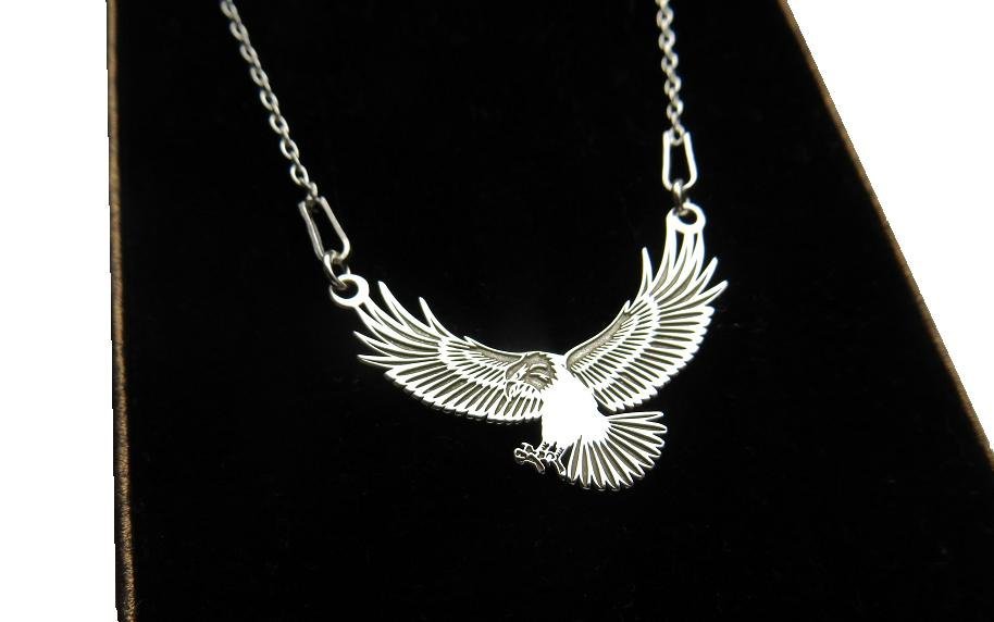Srebrny naszyjnik ORZEŁ JASTRZĄB celebrytka Srebro