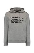 Bluzy męskie - O'Neill O'Neill Męska bluza z kapturem Triple stack, Silver Mel, XL N01403 - miniaturka - grafika 1