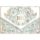 Kartki okolicznościowe i zaproszenia - Henry Karnet koperta A5 Komunia. Pattern IHS - miniaturka - grafika 1