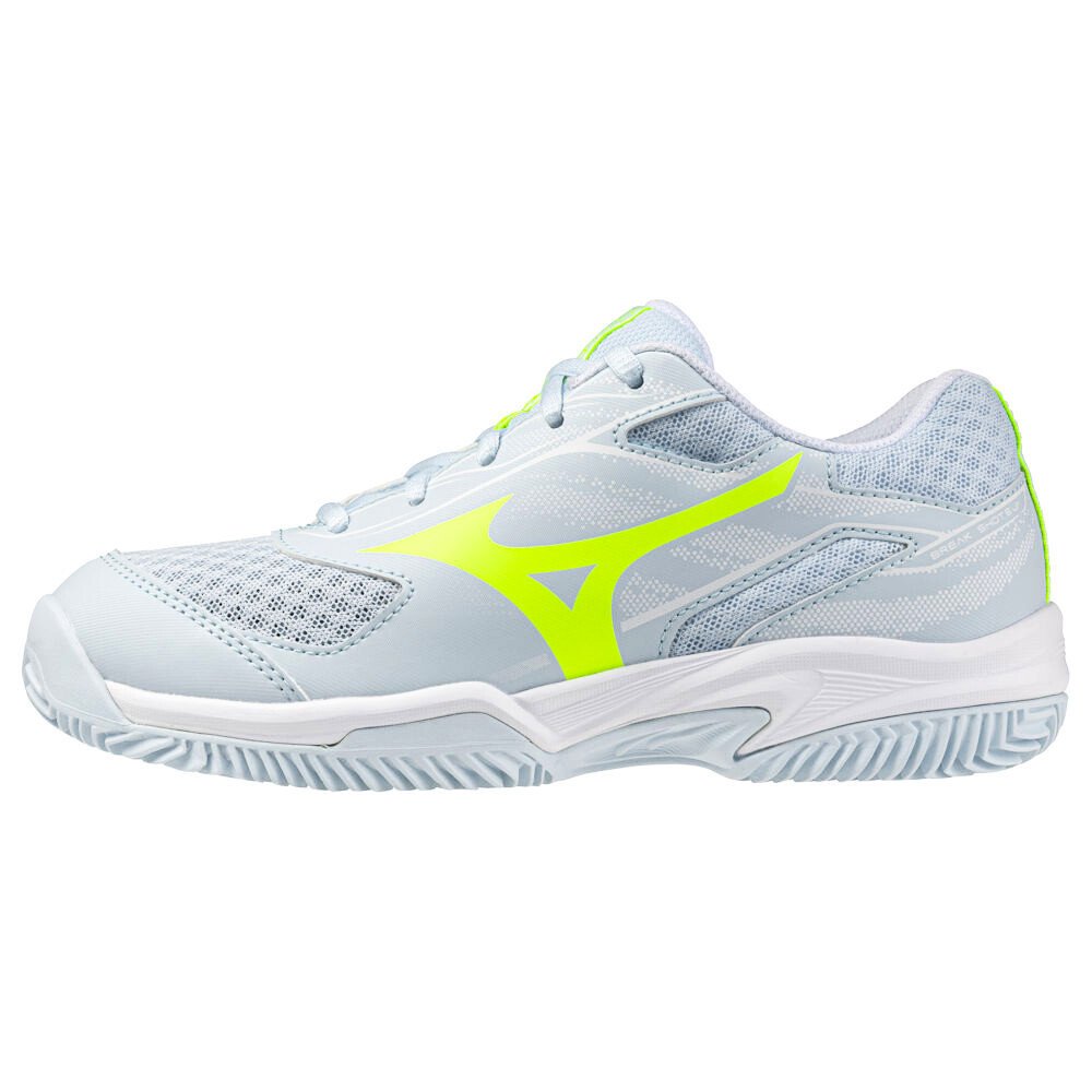 Buty tenisowe dziecięce Mizuno Break Shot 5 Jr. Clay Ice Water/Lightnin EUR 39