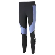 Legginsy - Legginsy damskie Puma TRAIN FAVORITE LOGO 7/8 czarne 52241951 - miniaturka - grafika 1