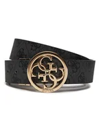 Paski - Guess Pasek w kolorze czarnym - miniaturka - grafika 1