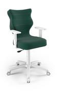 Krzesła obrotowe dla dzieci - Krzesło Entelo  Duo Biały Velvet 05 rozmiar 6 - miniaturka - grafika 1