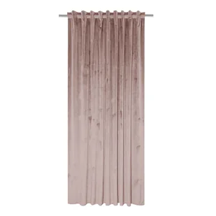 Zasłona welurowa Tony różowa 200 x 280 cm na taśmie Inspire - Zasłony - miniaturka - grafika 1