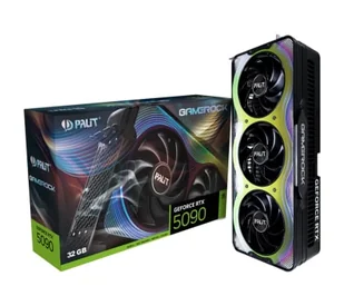 Palit GeForce RTX 5090 GameRock 32GB GDDR7 DLSS4 NE75090019R5-GB2020G - Karty graficzne - miniaturka - grafika 1