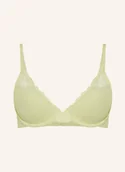 Biustonosze - Calvin Klein Biustonosz Usztywniany Icon Lace gelb - miniaturka - grafika 1