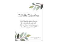 Wesele i ślub - Etykiety personalizowane na butelkę z Wódką Weselną - 9 szt. - miniaturka - grafika 1