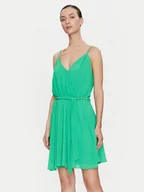 Sukienki - Morgan Sukienka letnia 241-RENODO Zielony Loose Fit - miniaturka - grafika 1