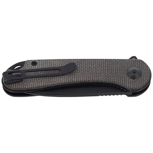 Nóż składany CIVIVI Elementum Flipper Green Micarta, Black Stonewashed (C907Z) - Noże - miniaturka - grafika 8