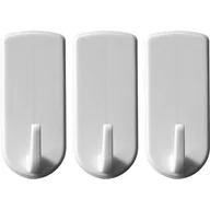 Wieszaki łazienkowe - Haczyki naścienne samoprzylepne 3 sztuki - miniaturka - grafika 1