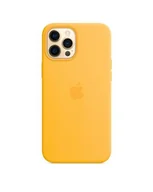 Etui i futerały do telefonów - Etui do iPhone 12 Pro Max Apple Silicone Case z MagSafe - słoneczny - miniaturka - grafika 1
