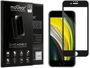 Szkła hartowane na telefon - moVear 3D PRO-E - Szkło hartowane do Apple iPhone SE (2022 / 2020) / 8 / 7 (4.7") na Cały Ekran | Do Etui, fullGlue, 9H - miniaturka - grafika 1