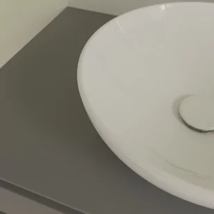 Villeroy & Boch Loop & Friends Umywalka nablatowa 38 cm bez przelewu biała Weiss Alpin 4A450101 - Umywalki - miniaturka - grafika 1