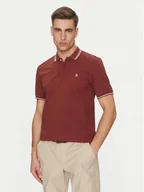 Koszulki męskie - Marc O'Polo Polo 523 2230 53054 Czerwony Regular Fit - miniaturka - grafika 1