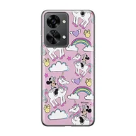 Etui i futerały do telefonów - Etui Minnie 037 Disney Nadruk pełny Różowy Producent: OnePlus, Model: NORD 2T 5G - miniaturka - grafika 1