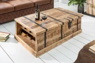 Ławy i stoliki kawowe - Invicta Interior Stolik kawowy bodega 100 cm mango 39814 - miniaturka - grafika 1