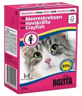 Mokra karma dla kotów - Bozita Korzystny Pakiet Przysmak w galarecie, 24 x 370 g - Kraby morskie - miniaturka - grafika 1