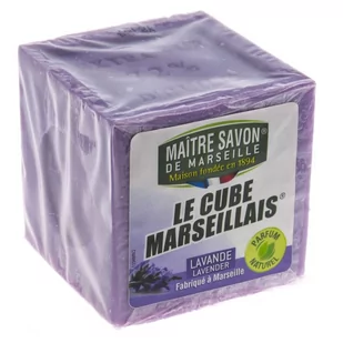 Maitre Savon De Marseille Mydło marsylskie lawenda 300 g - Maître Savon - Mydła - miniaturka - grafika 1