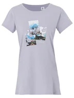 Koszulki i topy damskie - Regatta Koszulka "Breezed" w kolorze fioletowym - miniaturka - grafika 1