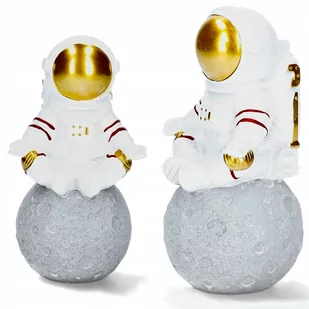 Figurka Astronauta Żywiczna Kosmos Dekoracyjna Xl - Figurki dekoracyjne - miniaturka - grafika 1