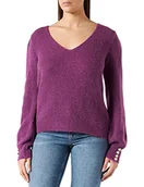 Swetry damskie - Morgan sweter damski, fioletowy, S - miniaturka - grafika 1