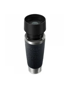 Emsa TRAVEL MUG Classic Grande thermal mug Kolor: CZARNY/stainless steel, 0.5 liters - Akcesoria i części AGD - miniaturka - grafika 1