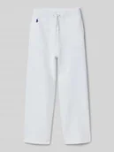 Spodnie i spodenki dla chłopców - Spodnie dresowe o kroju regular fit z mieszanki bawełny - miniaturka - grafika 1