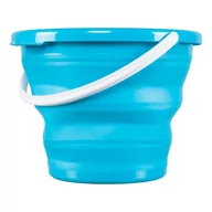 Miotły, szufle, mopy - Intesi Wiadro składane 10L niebieskie - miniaturka - grafika 1
