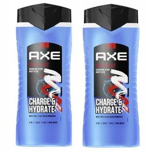 Axe, Sport Blast, Żel pod prysznic, 2x400 ml - Żele pod prysznic dla mężczyzn - miniaturka - grafika 1