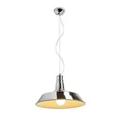 Lampy sufitowe - Redlux LAMPA wisząca GOLDIE R11692 industrialna OPRAWA zwis metalowy chrom - miniaturka - grafika 1