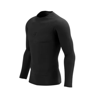 COMPRESSPORT Koszulka termoaktywna męska ON/OFF BASE LAYER LS TOP black - Koszulki sportowe męskie - miniaturka - grafika 8