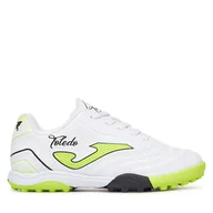 Piłka nożna - Buty do piłki nożnej Joma Toledo Jr 2502 TOJS2502TF Biały - miniaturka - grafika 1