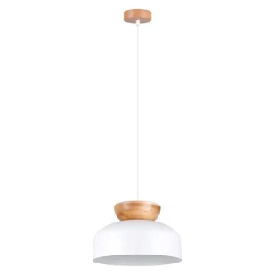 Lampa wisząca MARION biała SOLLUX LIGHTING - Lampy sufitowe - miniaturka - grafika 1